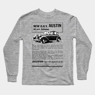 1945 AUSTIN 16 HP - advert Long Sleeve T-Shirt